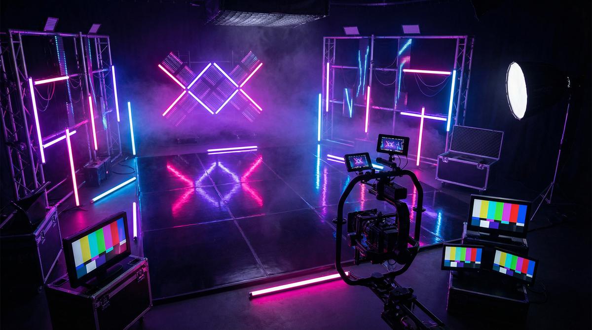 母狗传媒精选MV霓虹灯传媒制作